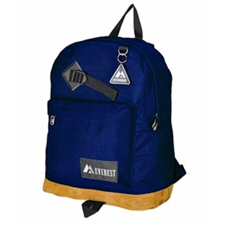 EVEREST TRADING Everest 17 in. Suede Bottom Backpack 1045GL-BK